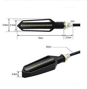 kompresor klime: Led migavci za motor - setajuci. Univerzalni led migavci za motor. ✨ — 4