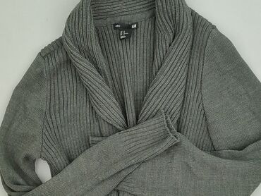 bluzka z otworem na kciuk: H&M Basic, Kardigan damski, rozmiar M