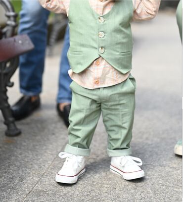 svecano odelo za bebe: Bebetto, Set: Vest, Shirt, Trousers, 86