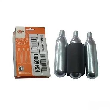 parkside baterije: KS450KIT – komplet CO2 patrone za sistem napuhavanja pneumatika - — 1