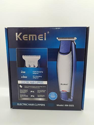 kemei km 1627: Trimmer Kemei 5021 - 60 Dəqiqə / 1 Sürət / Polad bıçaqlı / Göy rəng / — 9