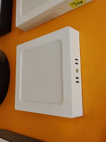 led панель: Светодиодный накладной светильник, квадратный. - Тип: LED-панель — 2