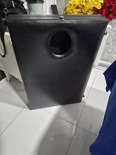 mebel ustu: Masaj üçün avadanlıq dəsti - Masaj yatağı: Geniş ölçülü, stabil metal — 5