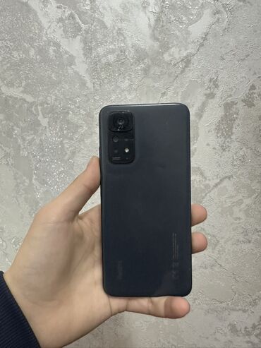 Redmi: Redmi, Redmi Note 11S, Б/у, 128 ГБ, цвет - Черный, 2 SIM — 1