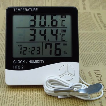 гигрометр термометр in Кыргызстан | ДРУГАЯ БЫТОВАЯ ТЕХНИКА: Домашняя метеостанция, термометр и гигрометр с выносным датчиком