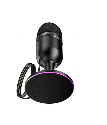 колонки микрофон: Настольный микрофон HOCO L25 Bright с USB‑A и RGB‑подсветкой - Тип — 3
