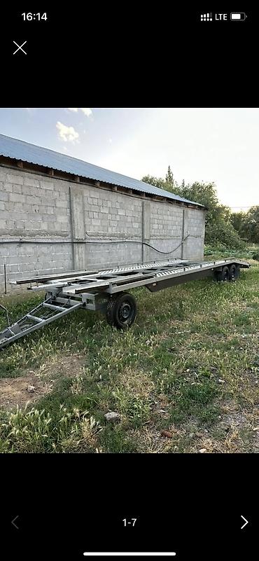 Прицеп, Special trailer, Сar carrier trailer, 6 т, Б/у at lalafo.kg — 7 Прицеп, Special trailer, Сar carrier trailer, 6 т, Б/у — 7