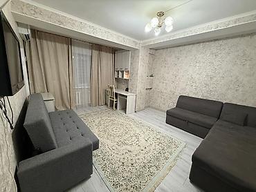 Батирлер: 1 бөлмө, 43 м², Туңгуч мкр Жеке план, 4 кабат, Жаңы ремонт — 7