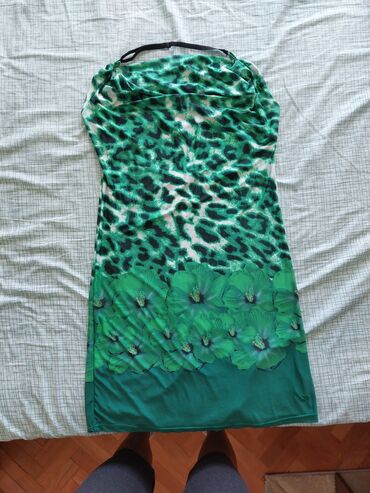 haljine za tinejdžere: M (EU 38), color - Green, Evening, With the straps