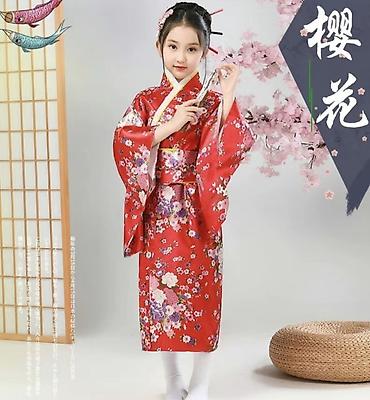 Карнавальные костюмы: Детский традиционный костюм в восточном стиле — кимоно/юката Цена — 2