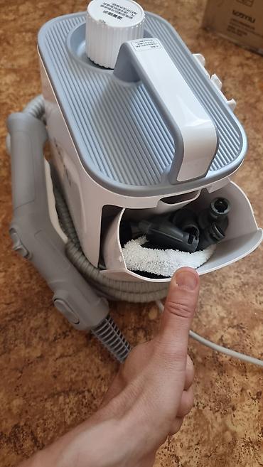 Уборочный инвентарь: Продаю пароочиститель со всеми насадками на фото и со удленяющей — 9