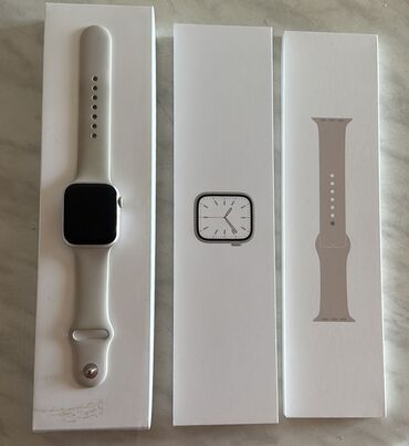 İşlənmiş, Smart saat, Apple, Sensor ekran, rəng - Gümüşü