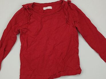bluzka koronkowa czerwona: Bluzka, Fox&Bunny, 2-3 lat, 92-98 cm, stan - Dobry