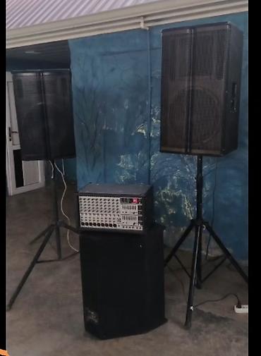 mikrofon mini: Peşəkar səs sistemi komplekti. Komplektə çoxkanallı audio — 9