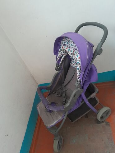 детские коляски каракол: Коляска, цвет - Фиолетовый, Б/у