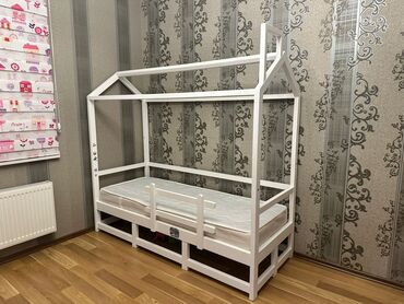 qiz otagi ucun aboylar: Oğlan və qız üçün, Çarpayı