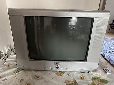 panasonic mini ats: Elite markalı kineskop (CRT) televizor - Gümüşü korpus, iri ekranlı — 3