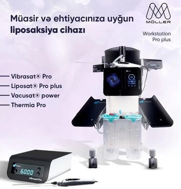 Tibbi avadanlıq: Moller(möller)work station pro plus liposaksiya cihazi.Tam ideal