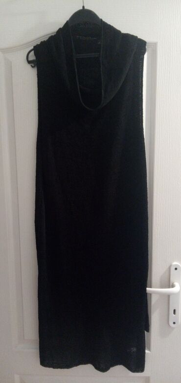 crna sako haljina: S (EU 36), M (EU 38), L (EU 40), bоја - Crna, Drugi tip rukava
