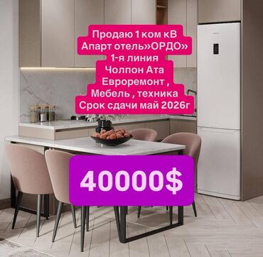 жер пригородный: 1 бөлмө, 32 кв. м, Элитка, 2 кабат, Дизайнердик ремонт