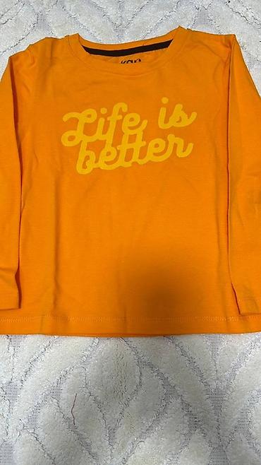 Другие детские вещи: Набор детских лонгсливов (длинный рукав) 1) Коричневый лонгслив с — 7