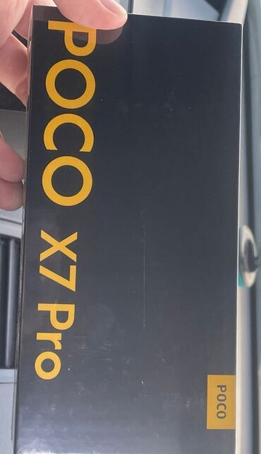 Poco: Poco X7 Pro, 512 GB, rəng - Qara, Barmaq izi, Sensor