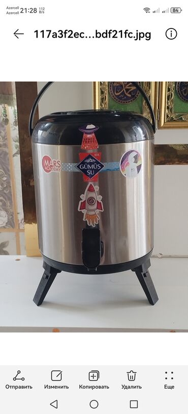 термос для еды баку: Цвет - Серебристый, Термос, Нержавеющая сталь, Больше 3 л at lalafo.az термос для еды баку: Цвет - Серебристый, Термос, Нержавеющая сталь, Больше 3 л