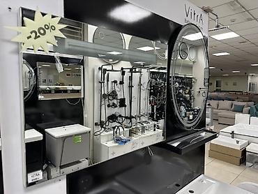 Декор и интерьер: Настенное зеркало для ванной VitrA - Бренд: VitrA - Тип: подвесное — 1