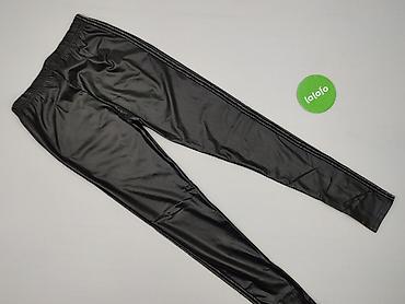 getry z zapiętkami: Legginsy Ze skóry ekologicznej damskie, rozmiar M — 4