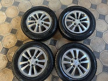 Колеса в сборе: Комплект из 4 колёс в сборе для Hyundai: - Литые диски Hyundai — 1