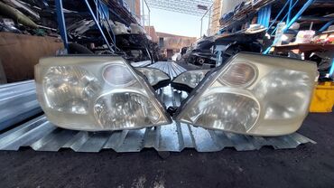 Стоп-сигналы: Комплект передних фар Toyota 2003 г., Б/у, Оригинал, Япония