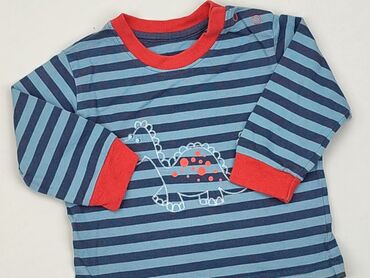 bluzki w paski: Sweatshirt, Marks & Spencer, 9-12 months, condition - Good