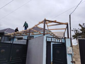 Naveslər, markizlər: 🛠️ Dəmir Konstruksiya Naveslərin Hazırlanması və Quraşdırılması — 6