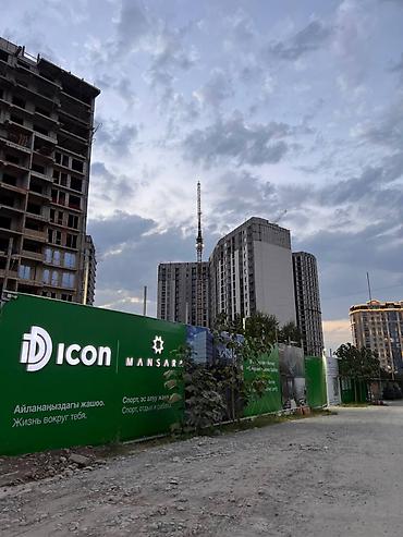 Продажа квартир: 2 комнаты, 100 м², Асанбай мкр Элитка, 14 этаж, ПСО (под самоотделку) — 10