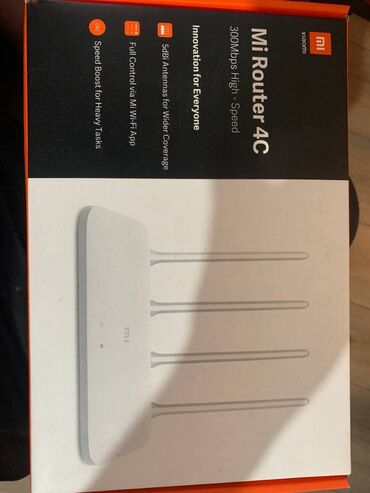 Модемы и сетевое оборудование: Продам Роутер Xiaomi Mi Wi-Fi 4C Как новый, работал полгода. Новый