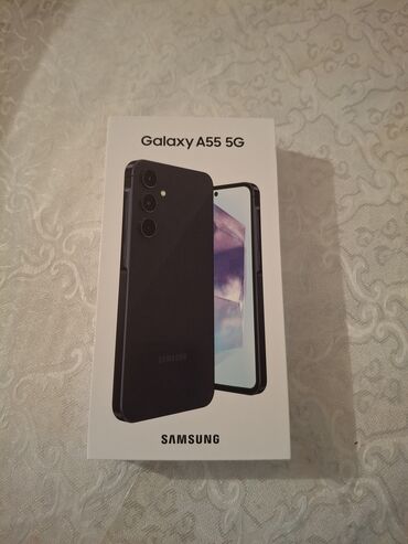 samsung s8 plus kontakt home: Samsung Galaxy A55, rəng - Qara