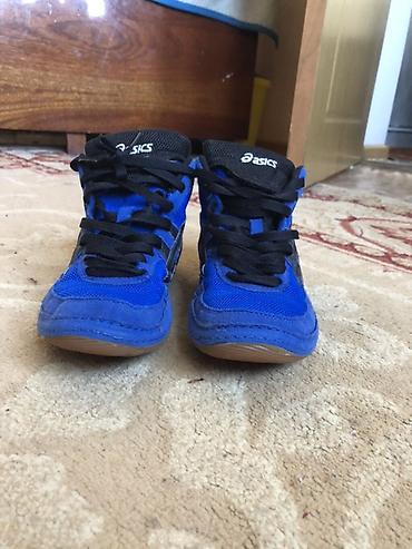 комтер: Мужские кроссовки, 37, Asics, Б/у, цвет - Синий — 1