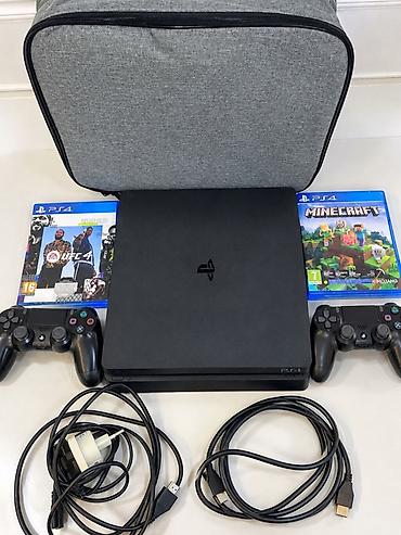 сони а7: Игровая консоль Sony PlayStation 4 Slim (чёрная) — комплект. В — 1