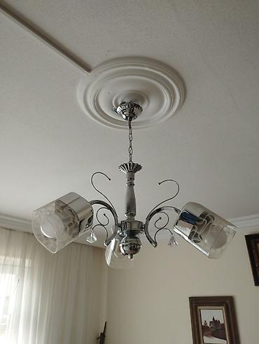 col isiqlari: Çılçıraq, 3 lampa, Metal — 2