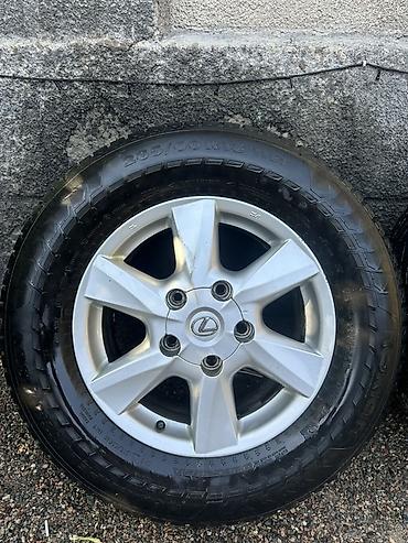 r18 lx: Колеса в сборе 285 / 60 / R 18, Зима, Б/у, Комплект, Внедорожные (АТ/МТ), Литые, отверстий - 5 — 2