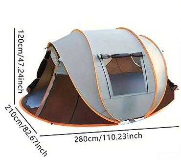 çadırlar: Avtomatik çadırAvtomatik çadır 280x210x120 sm ölçüdə olan bu avtomatik — 2