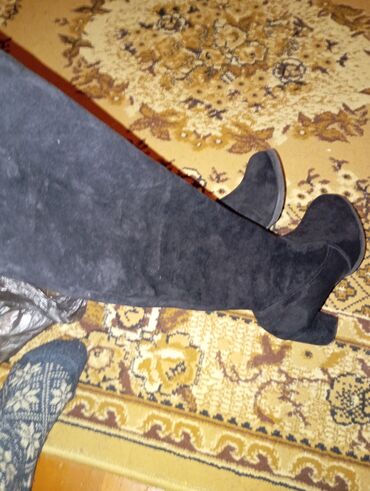 обувь дордой: Сапоги, 37, цвет - Черный