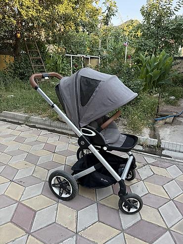 большие кубики: Коляска, Cybex, цвет - Серебристый, Б/у, Самовывоз — 2