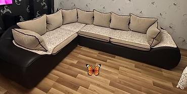 Künc divan – müasir üslub, zərif konturlar - Ölçü: 200 sm - L formalı