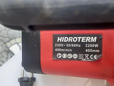 Mişarlar: HIDROTERM elektrikli zəncirli mişar. Texniki göstəricilər: - — 3