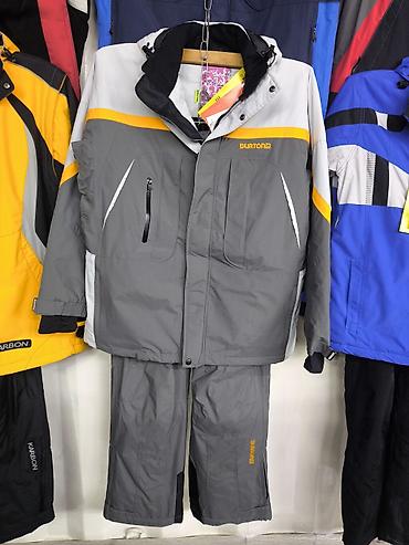 Мужские лыжные костюмы: Костюм, Burton, Новый, С утеплителем, Затяжка внизу куртки, Манжеты на рукавах, Снегозащитная юбка — 12