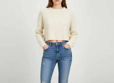 ubrania stradivarius: Stradivarius, Jeans for women, size XS