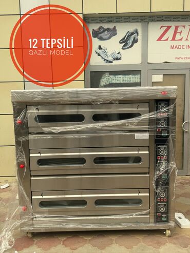 Professional sobalar: Çörək, Şirniyyət üçün, Pizza, Qaz ilə işləyən, 3 mərtəbəli — 1