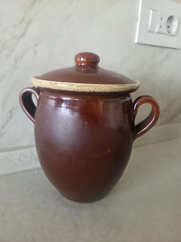 qehveyi: Qazan, rəng - Qəhvəyi, Keramika, 2 l — 1