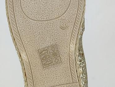 charm's paris: Damskie espadryle „Collection Paris” – złote, brokatowe - Rozmiar: 36 — 5